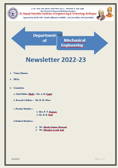 Neswletter 2022-23 even