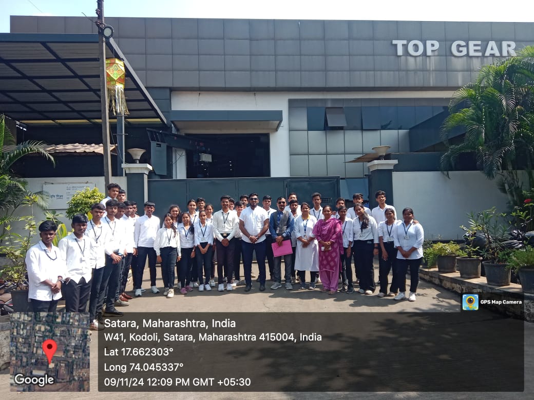 TY Mechanical visited to Top Gear Transmission M-71 Satara M.I.D.C.