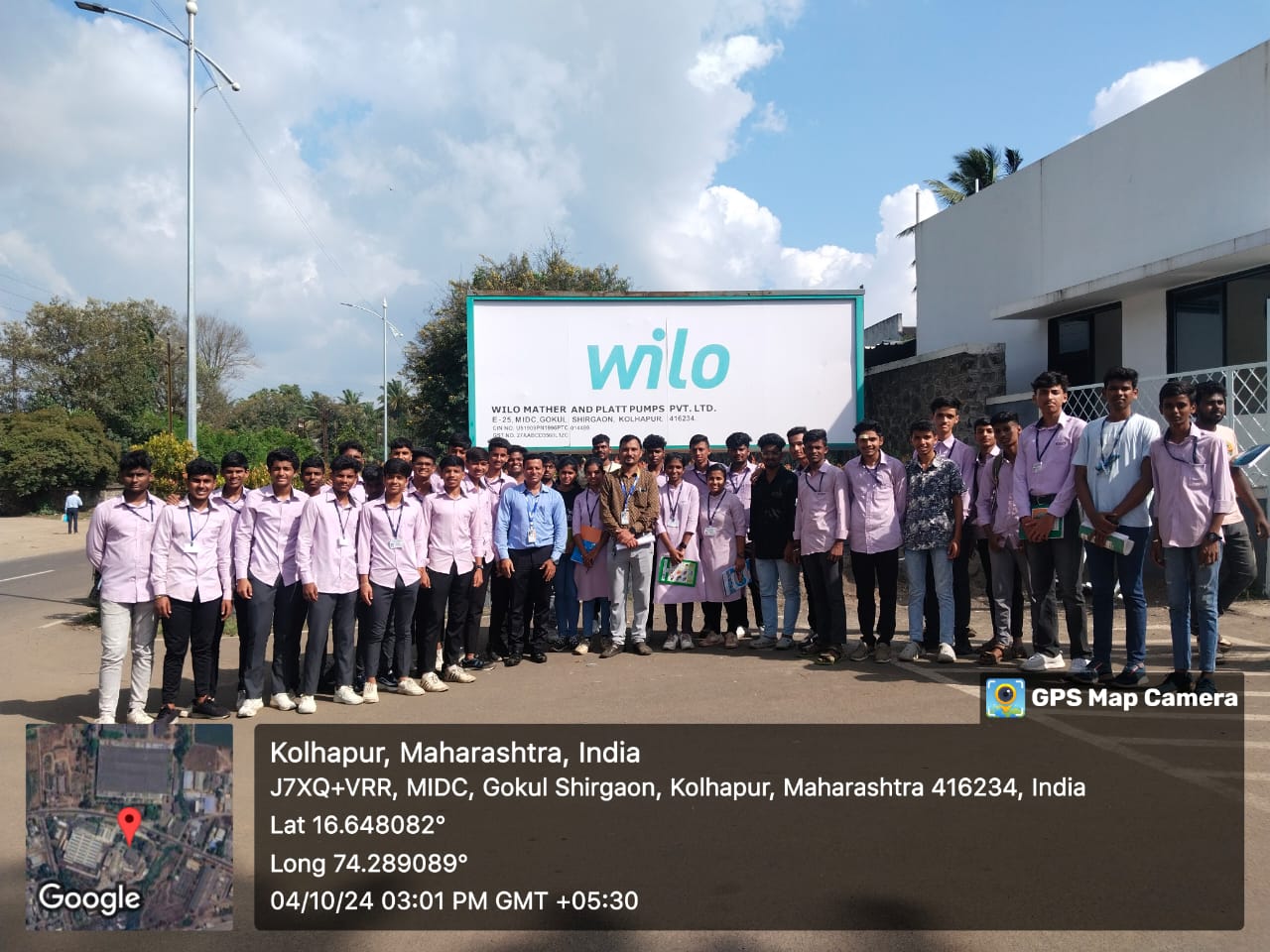 SY Mechanical visited to Wilo Pumps MIDC Gokul Shirgaon.